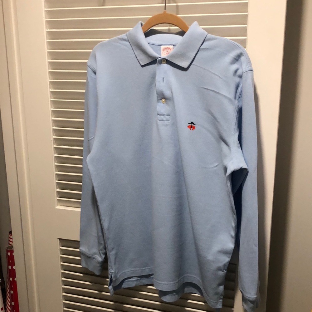Brooks Brothers long sleeved polo
